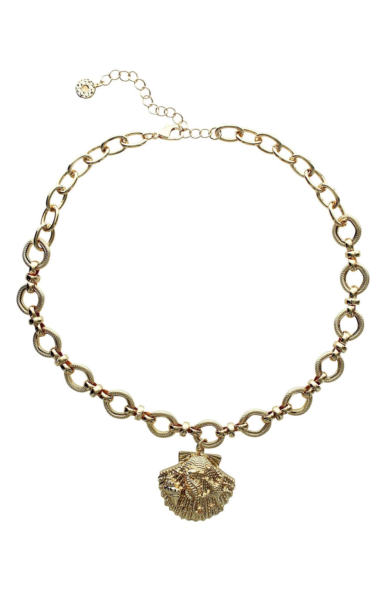 OLIVIA WELLES Shell Pendant Necklace