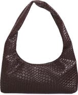 Adornia Woven Hobo Bag