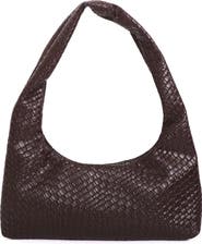 Adornia Woven Hobo Bag