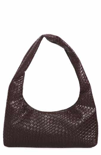 Adornia Woven Hobo Bag
