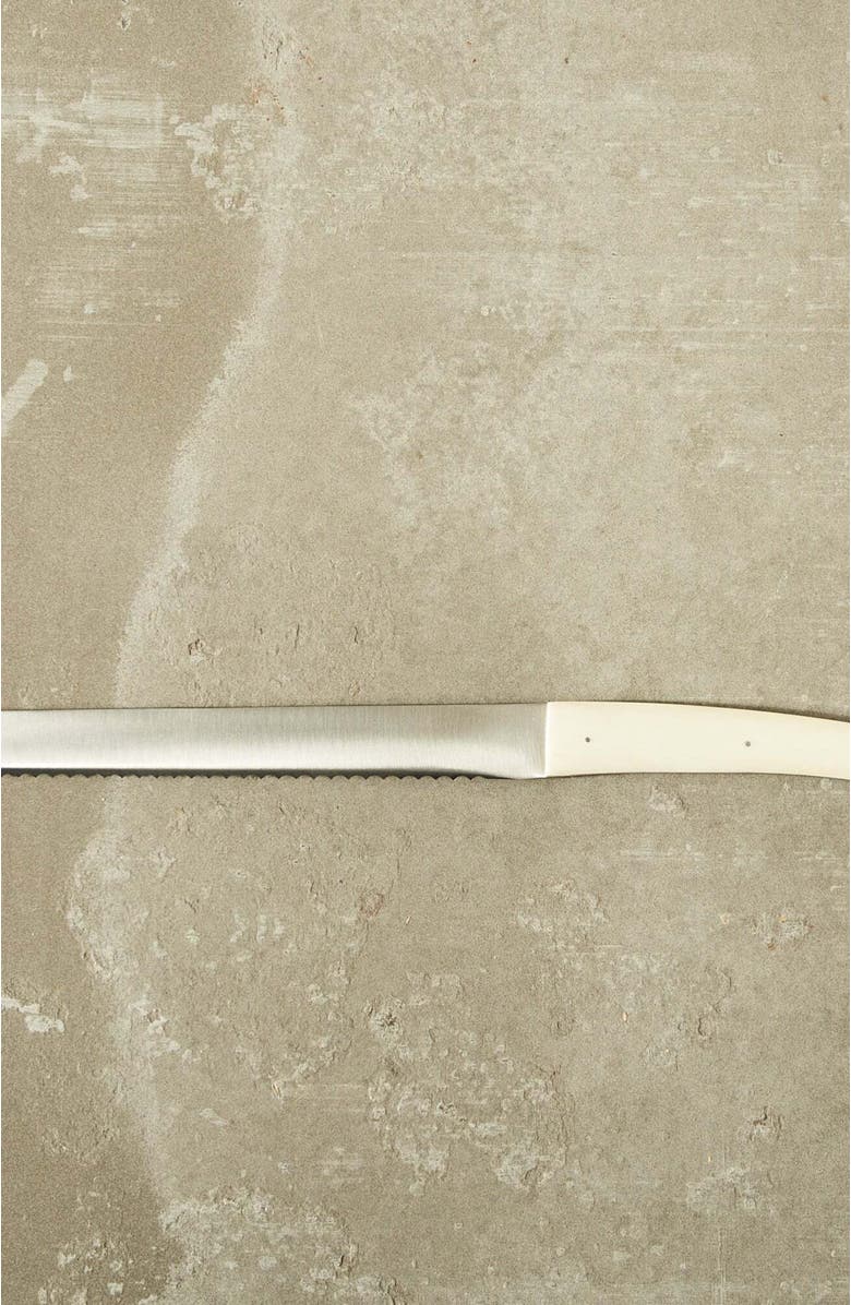 The Collective Home Blanco Bread Knife, Main, color, White