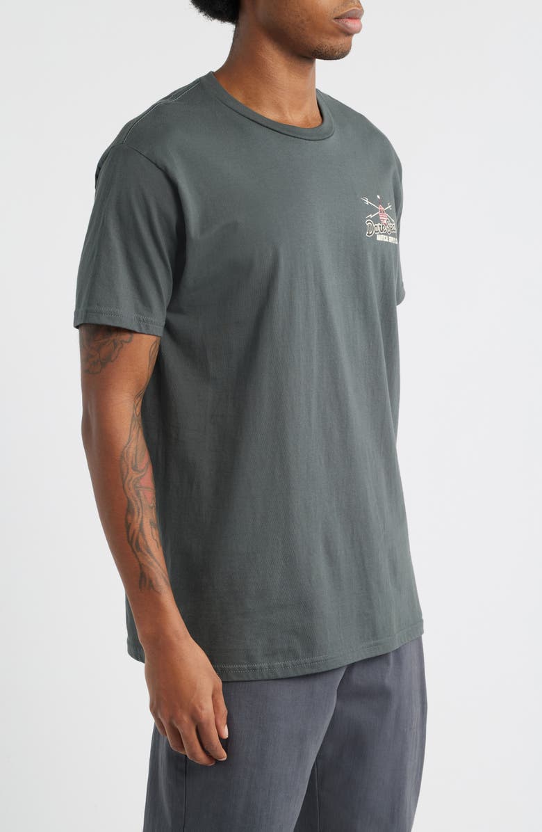 DARK SEAS Beacon Cotton Graphic T-Shirt, Alternate, color, Charcoal