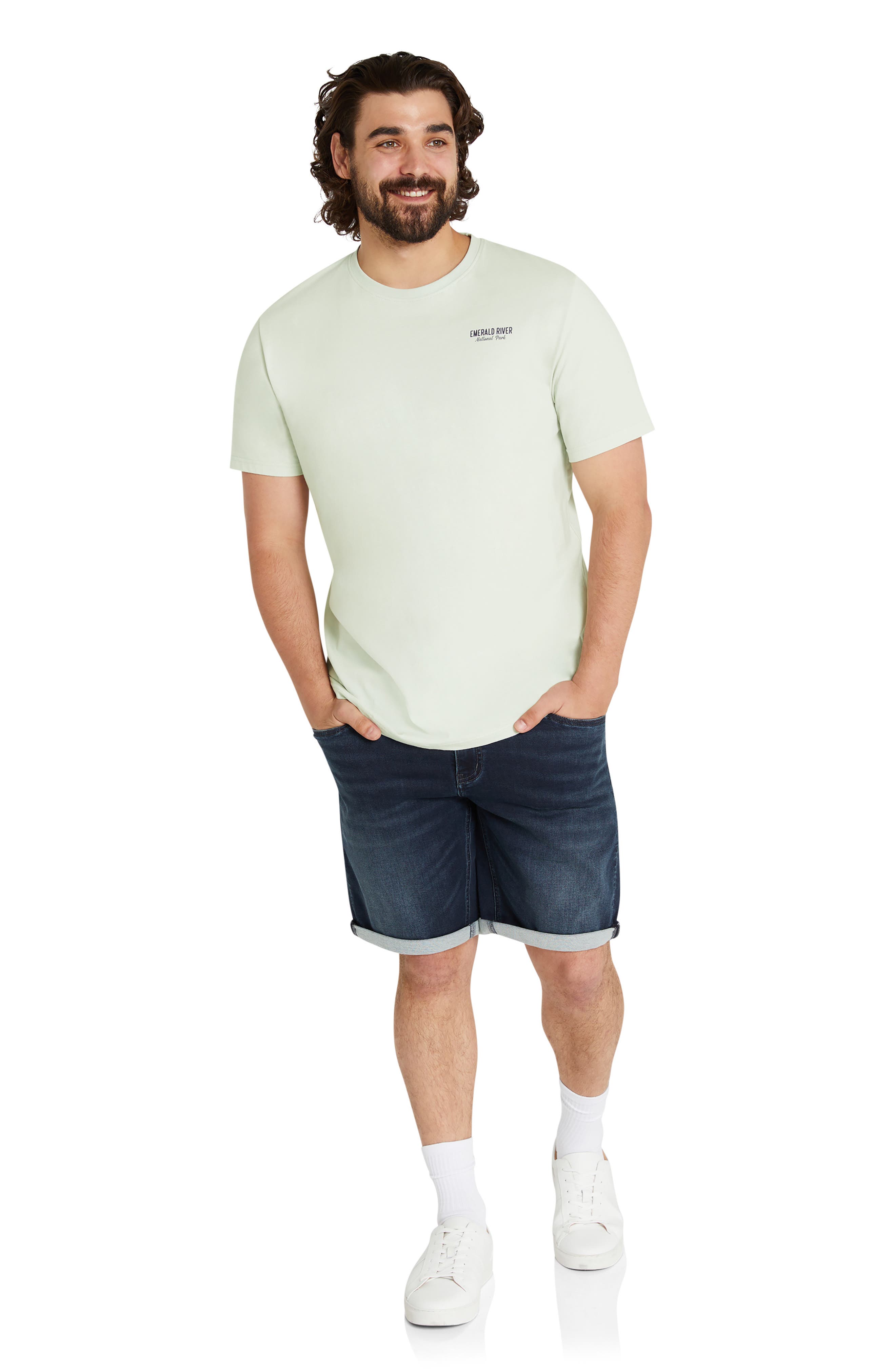 Johnny Bigg Emerald River Longline Graphic T-Shirt (Men) | Nordstrom