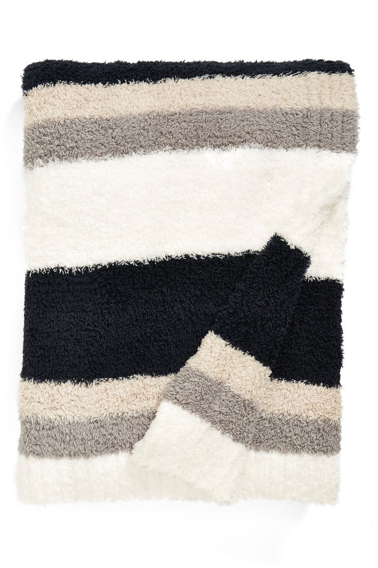 'CozyChic®' Multi Stripe Throw, Alternate, color, INDIGO MULTI