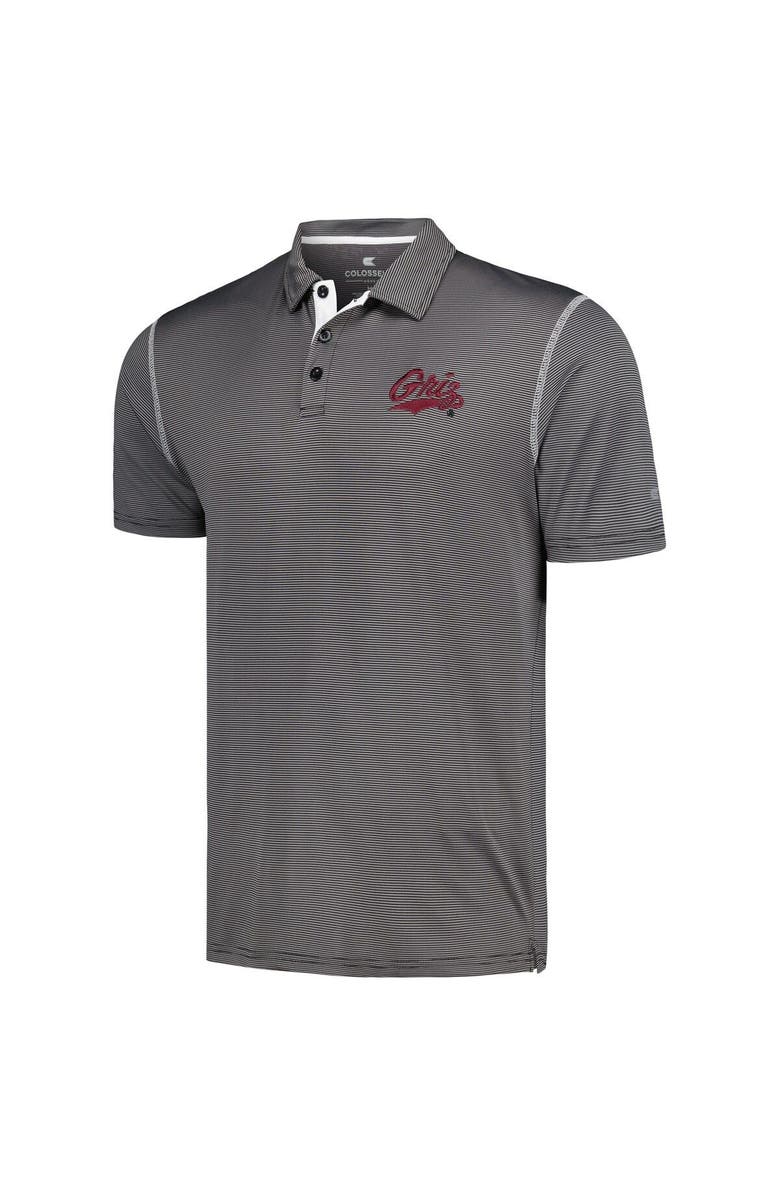 COLOSSEUM Men's Colosseum Black Montana Grizzlies Cameron Polo, Alternate, color, Black
