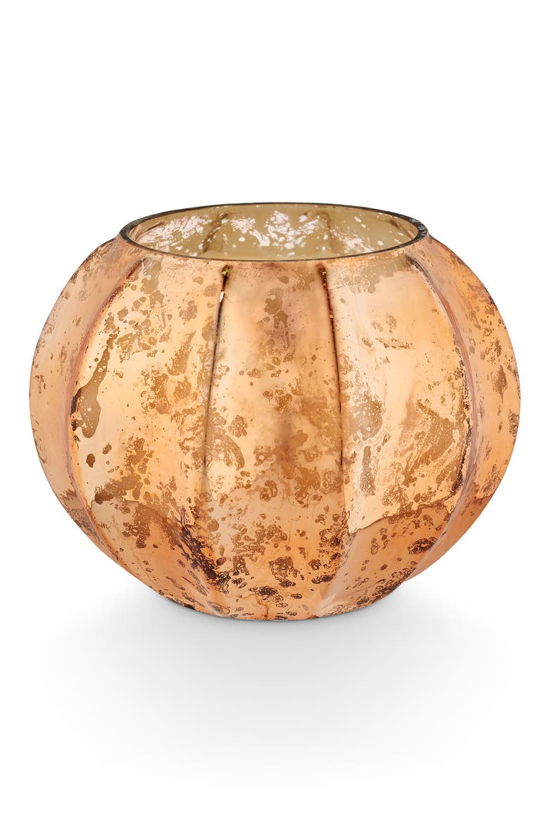 Mercury Leaves Jar Candle, Main, color, COPPER LEAVES