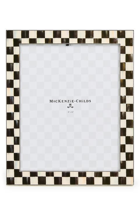 Courtly Check Silver Plate 8 x 10-Inch Picture Frame