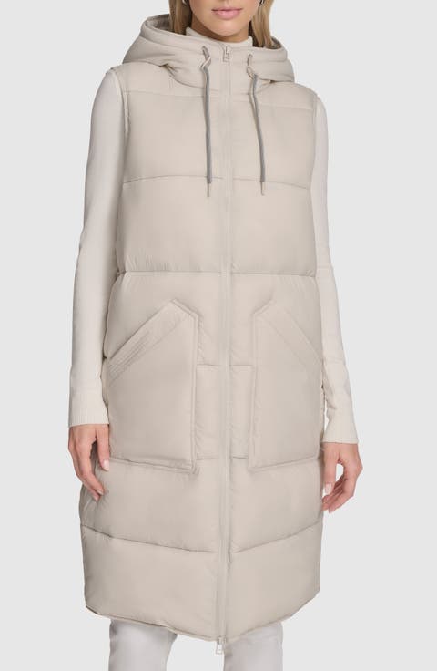Kerr Hooded Longline Puffer Vest