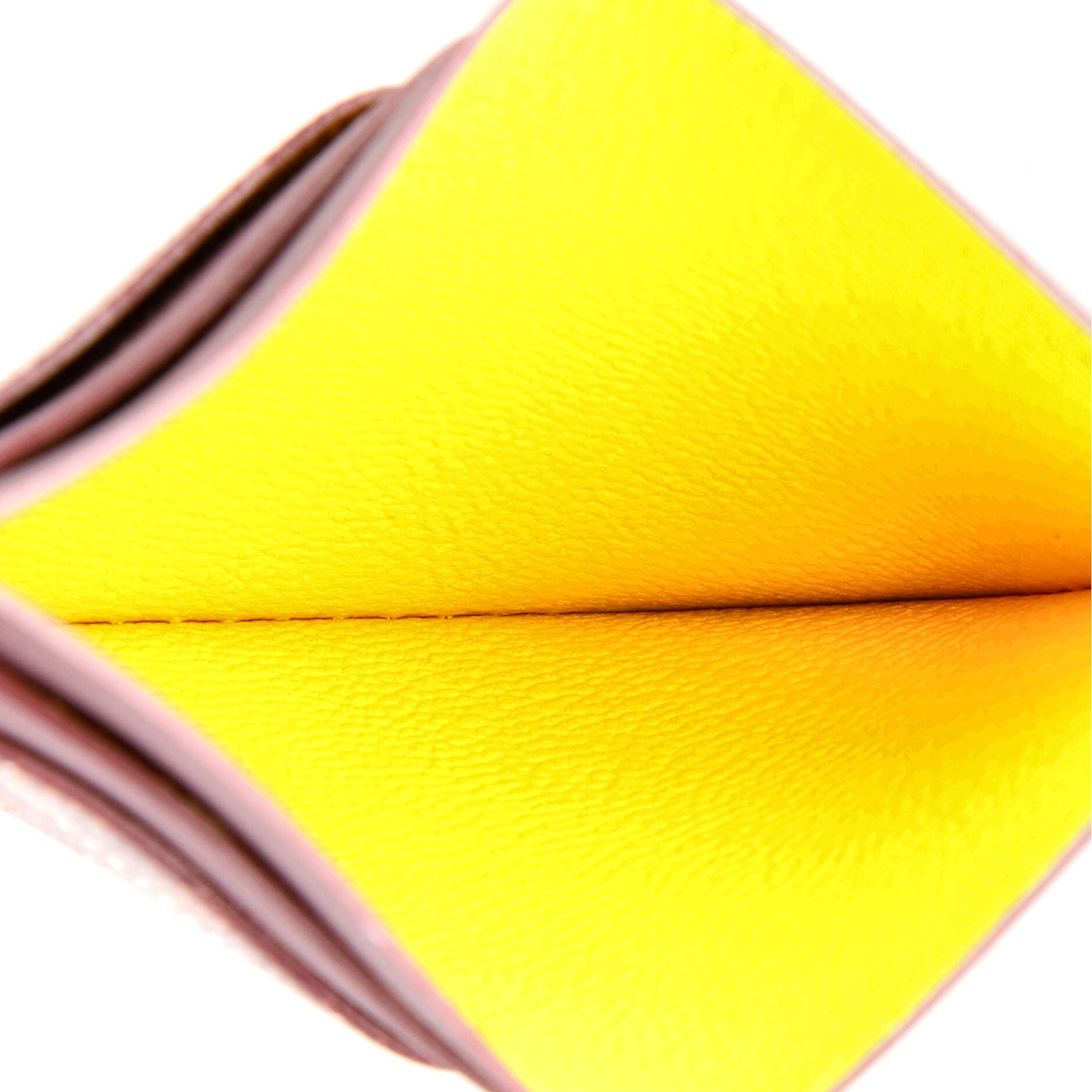 Pre-Owned Goyard Saint Sulpice Card Holder Coated Canvas, Alternate, color, Red