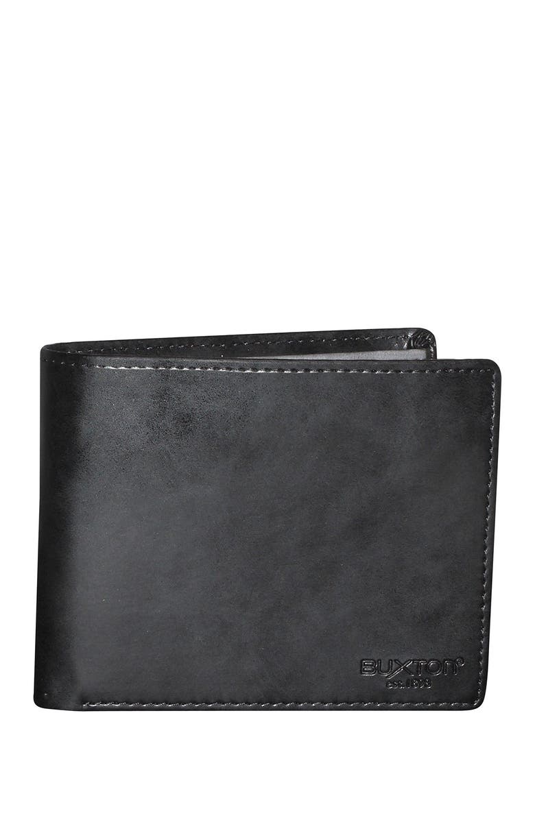 BUXTON RFID Bifold Card Wallet, Main, color, 
