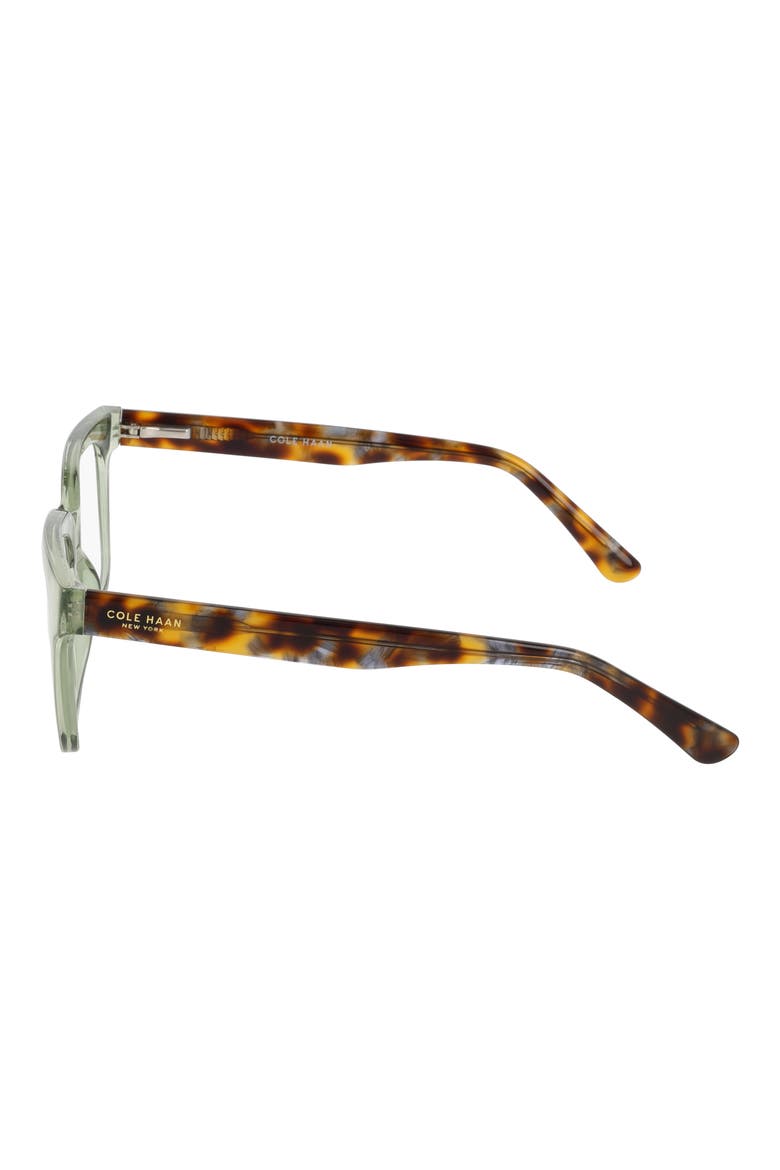 51mm Square Reading Glasses, Alternate, color, CRYSTAL GREEN