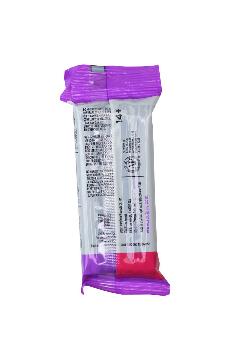 Sculpey Opal 8oz Bar, Polymer Oven Bake Clay, Alternate, color, Multicolored