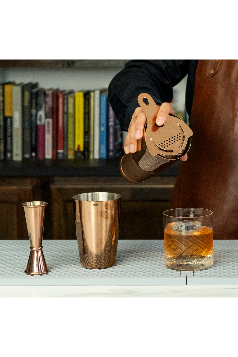4-Piece Craft Bar Set, Antique Copper, Alternate, color, Antique Copper
