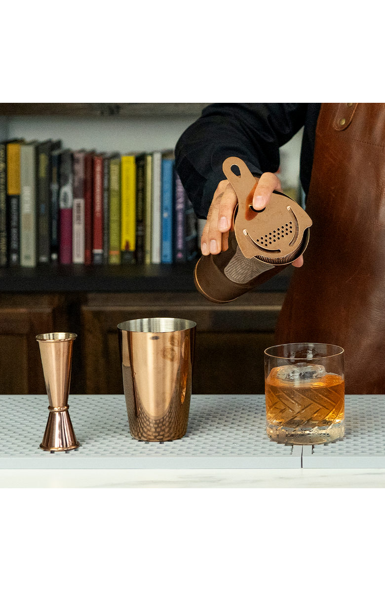 A Bar Above 4-Piece Craft Bar Set, Antique Copper, Alternate, color, Antique Copper