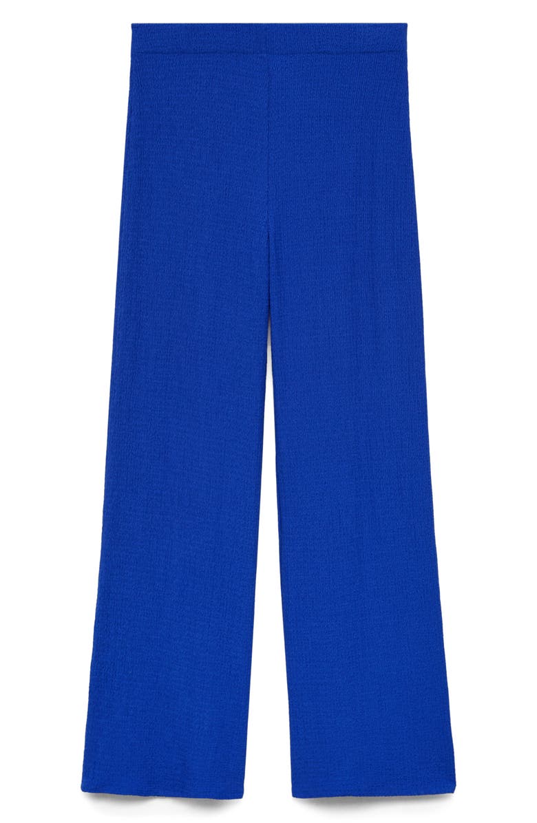 MANGO Atisa Wide Leg Pants, Alternate, color, Medium Blue