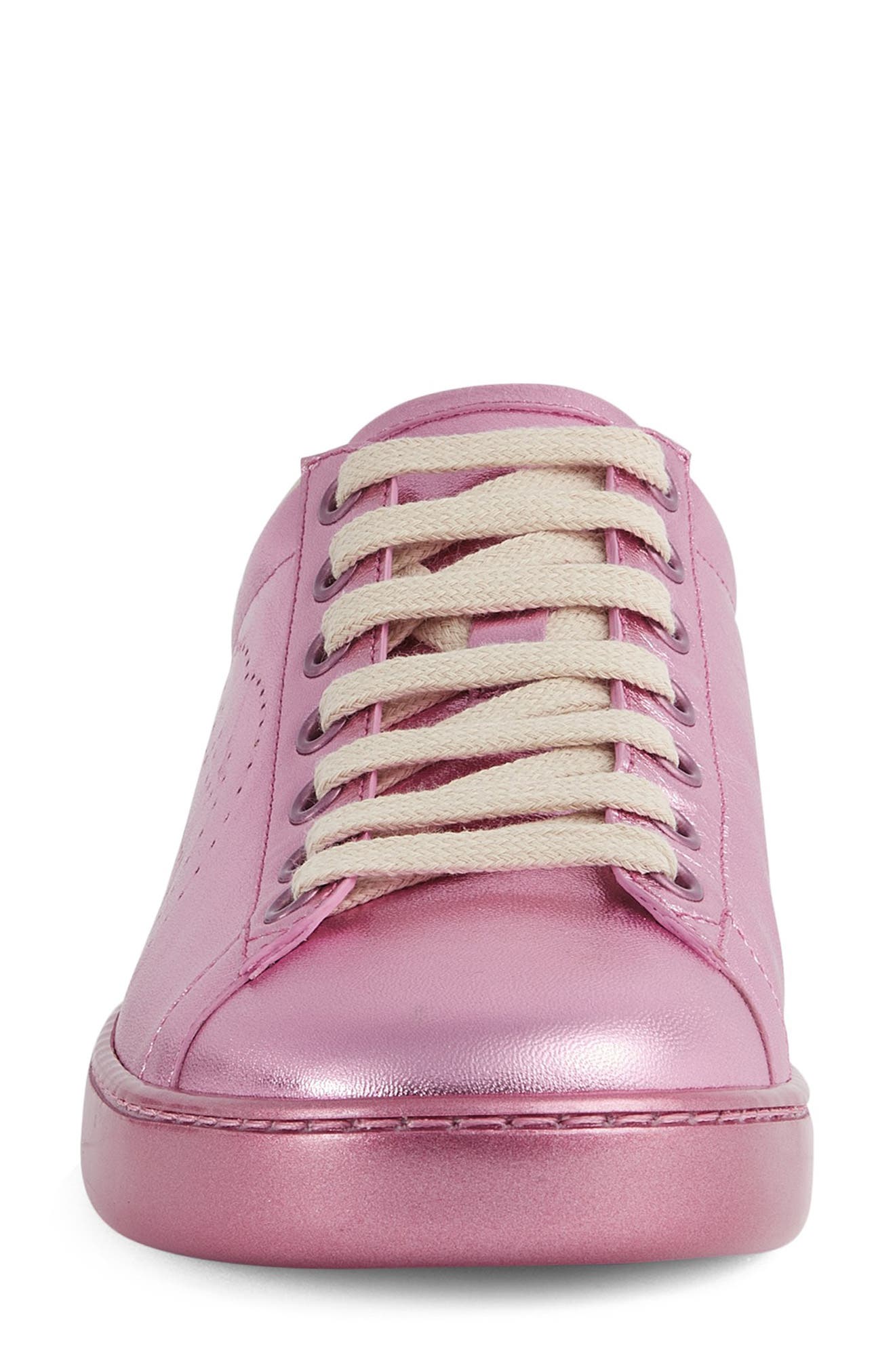 Gucci Ace Low Top Sneaker, Alternate, color, 