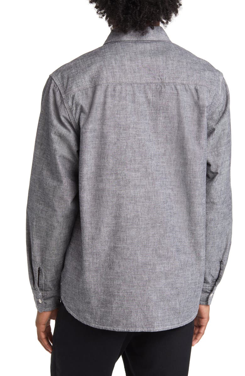 Carhartt Work In Progress Heart Patch Cotton Utility Shirt, Alternate, color, 