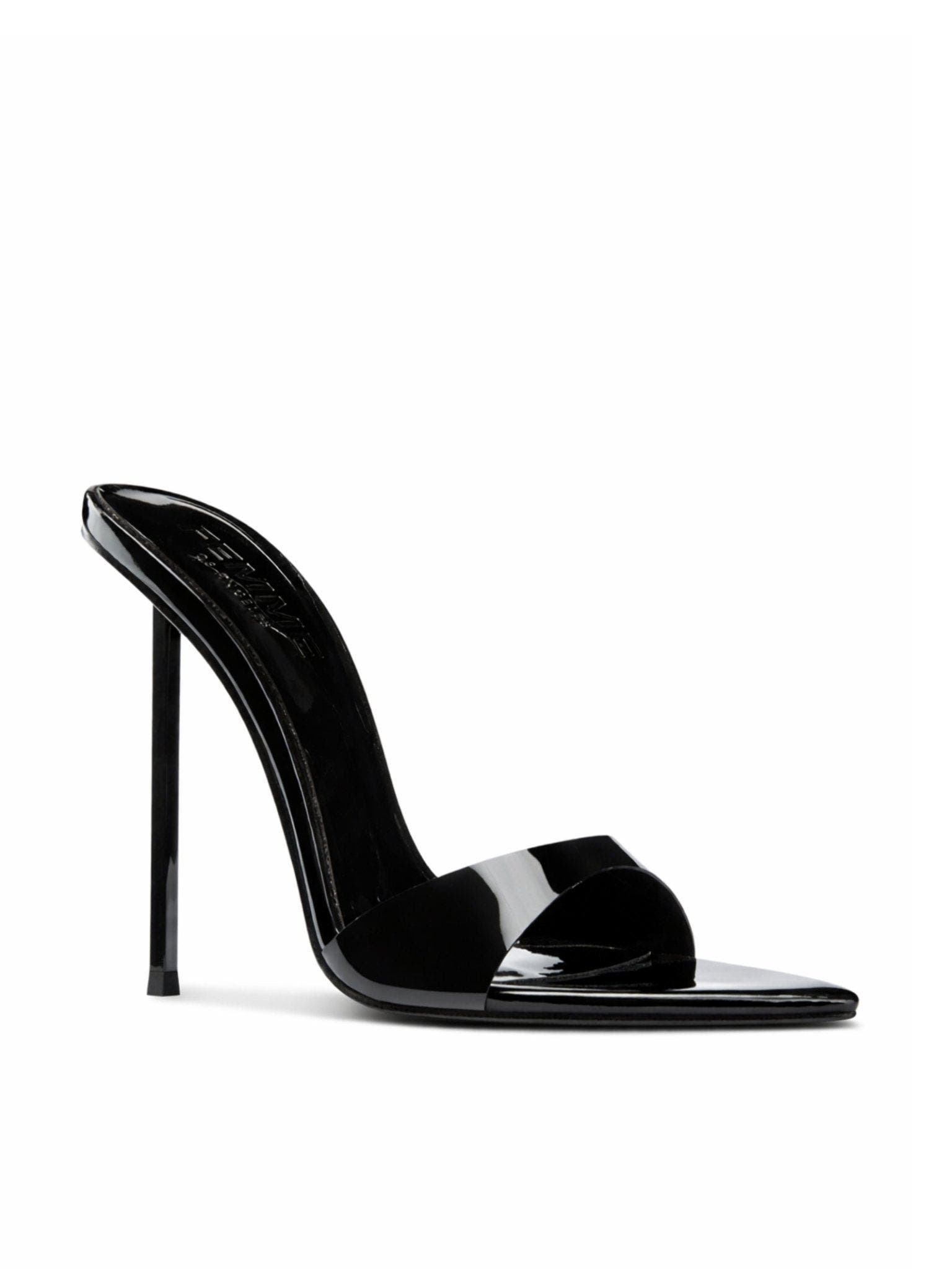 FEMME Whiskey 120 Mule, Alternate, color, Nero