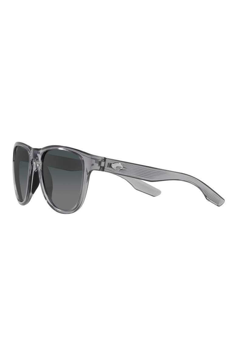 Irie 55mm Gradient Pilot Sunglasses, Alternate, color, CRYSTAL