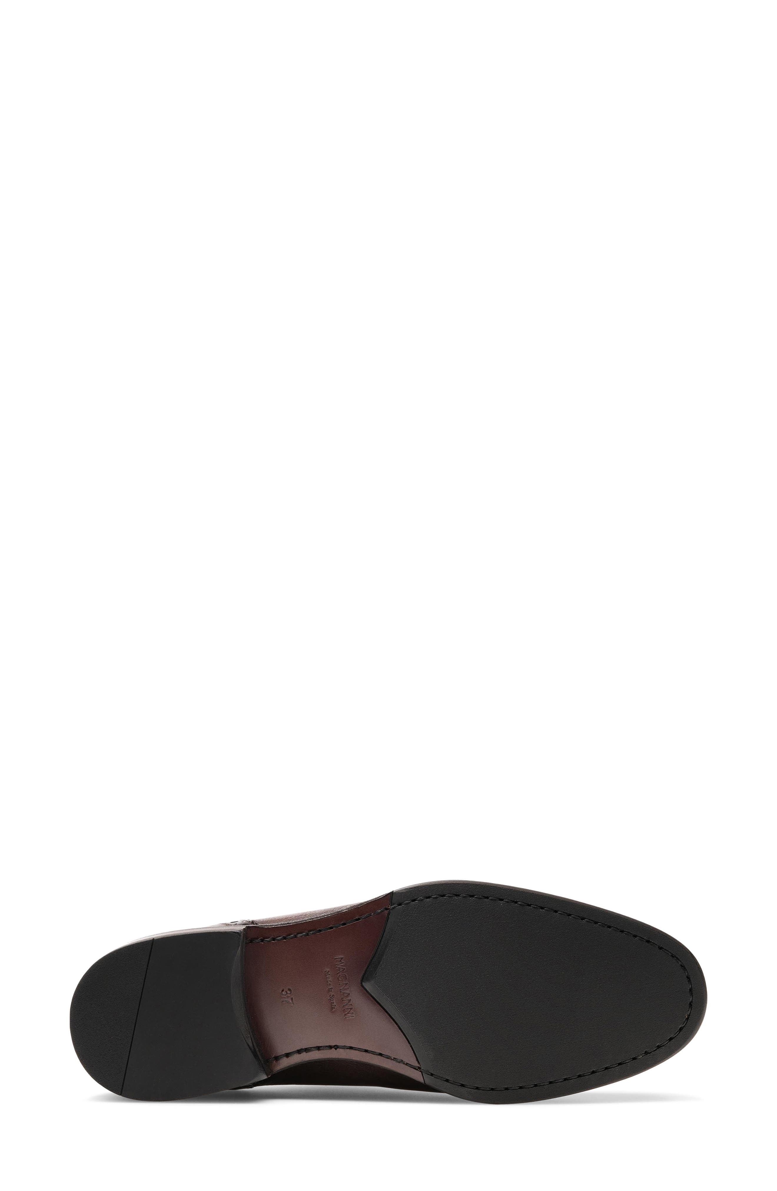 Magnanni Alicia Double Monk Strap Shoe, Alternate, color, Brown