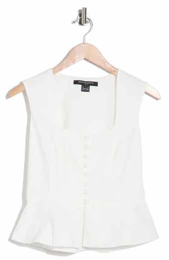 Sleeveless Peplum Top