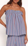 Petal & Pup Zemira Stripe Strapless Top