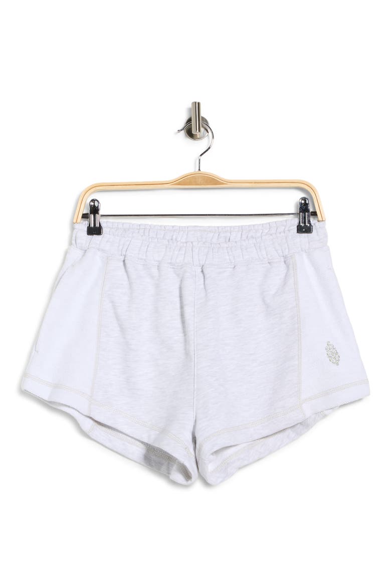 High Press Sweat Shorts, Alternate, color, WHITE HEATHER