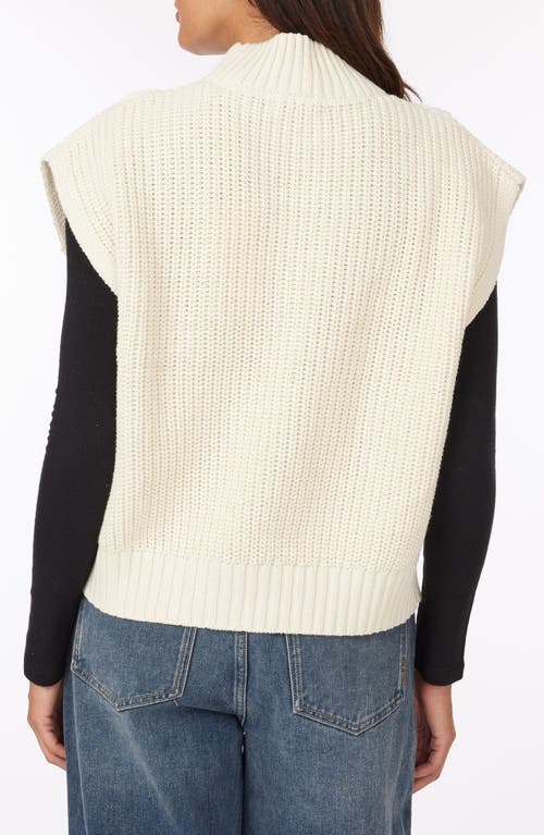 Scotch & Soda Cable Stitch Turtleneck Sweater In Soft Ice