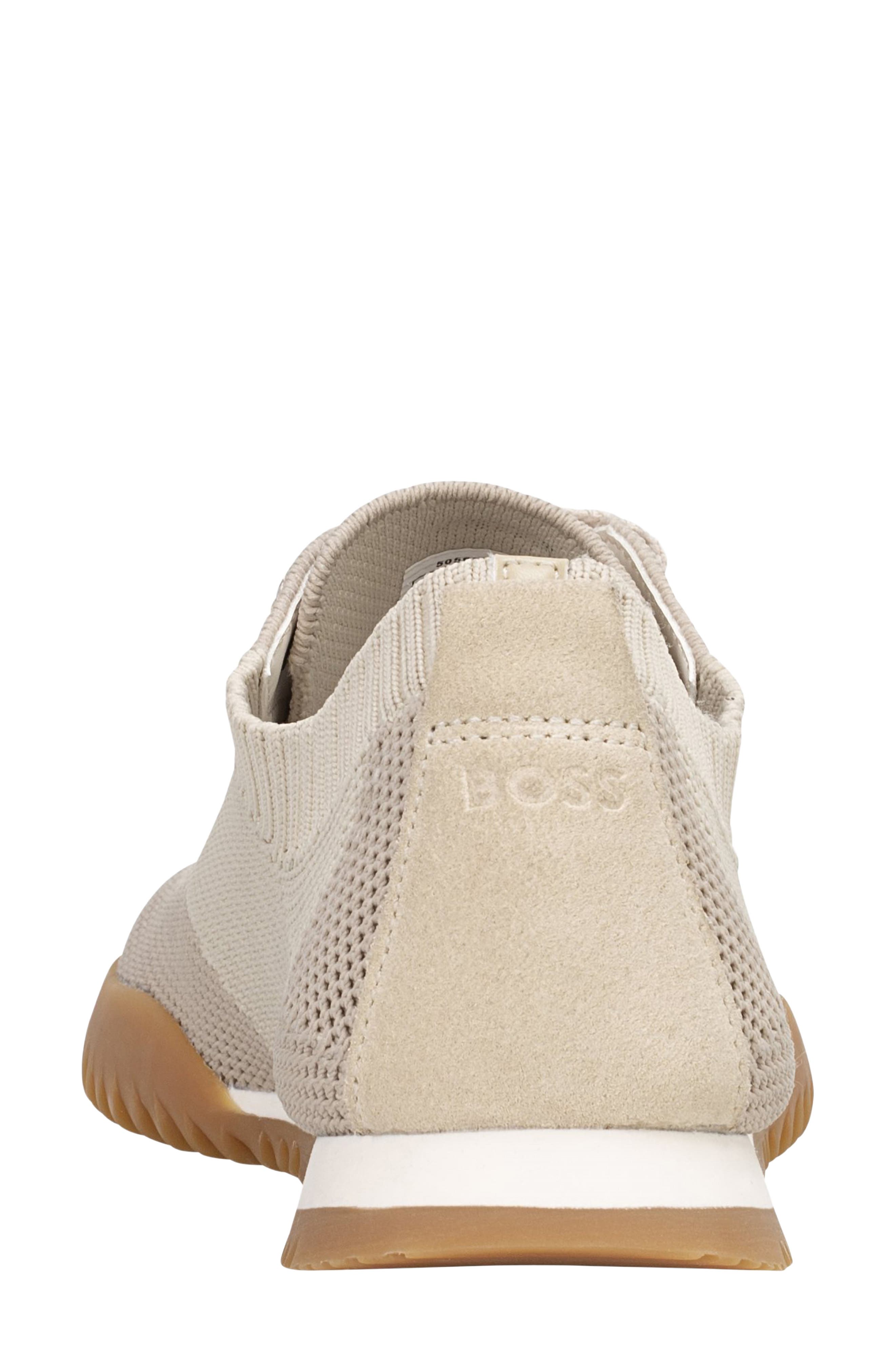 Carlynn Knit Sneaker, Alternate, color, OPEN WHITE