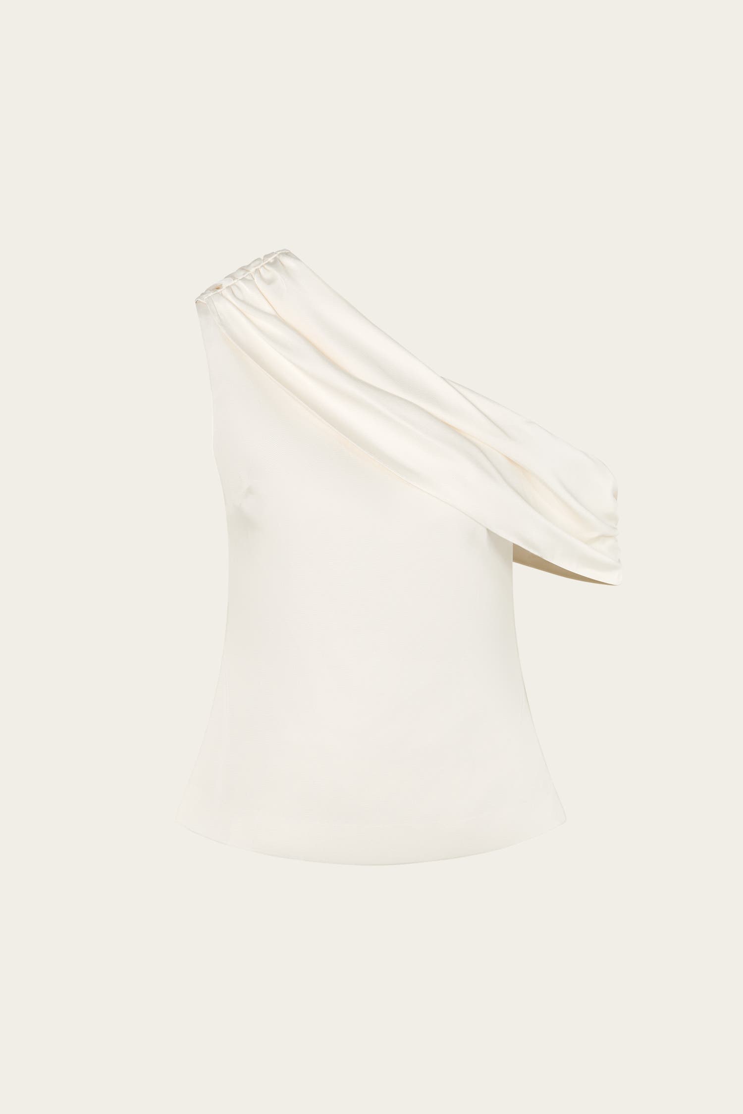 Seleah Draped Asymmetrical Top - image 2