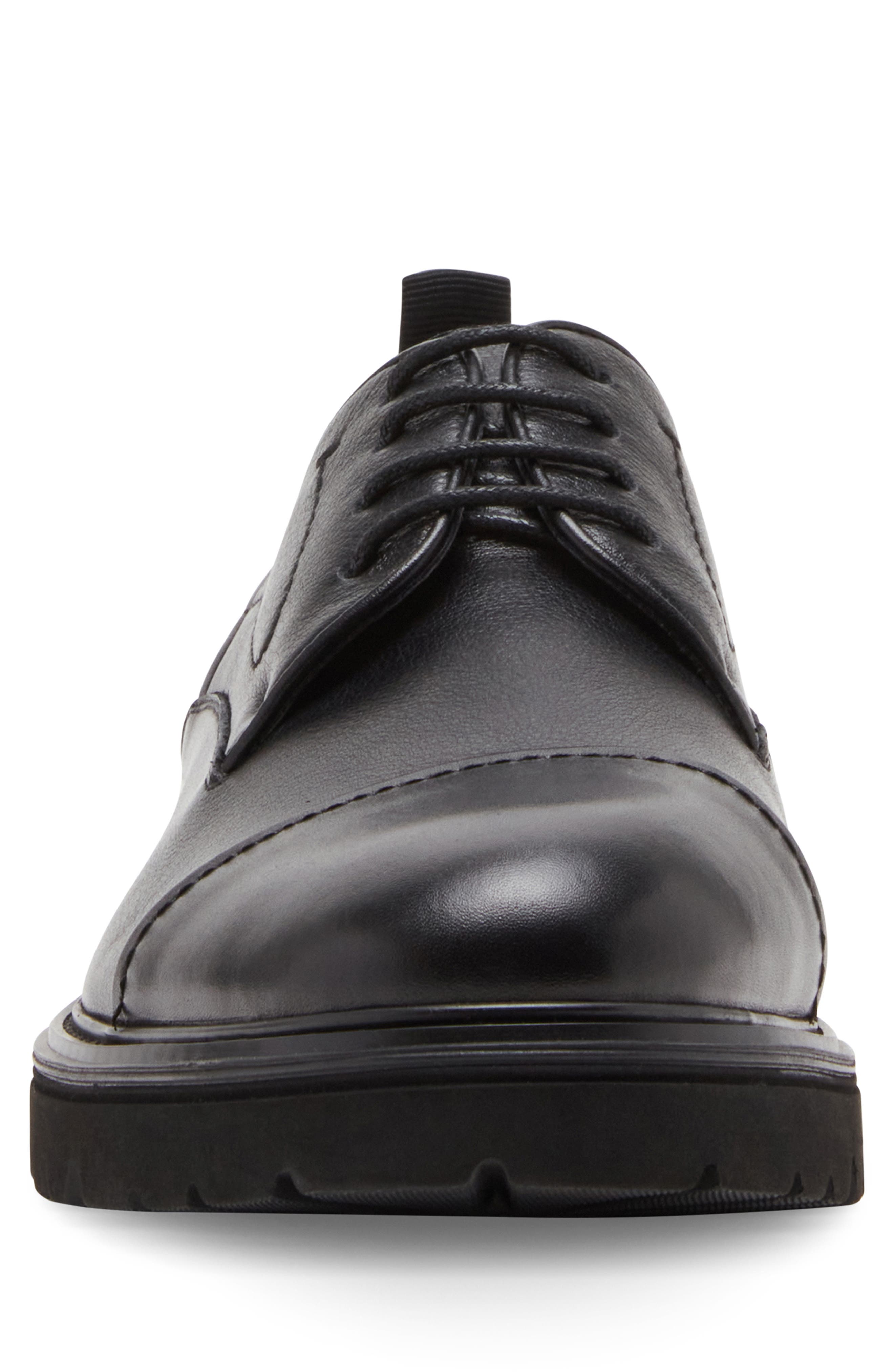Steve Madden Ezrah Derby Mens Black Leather Dress Shoes Size 9M NWOB Steve Madden Ezrah Derby (Men) | Nordstrom main image 3