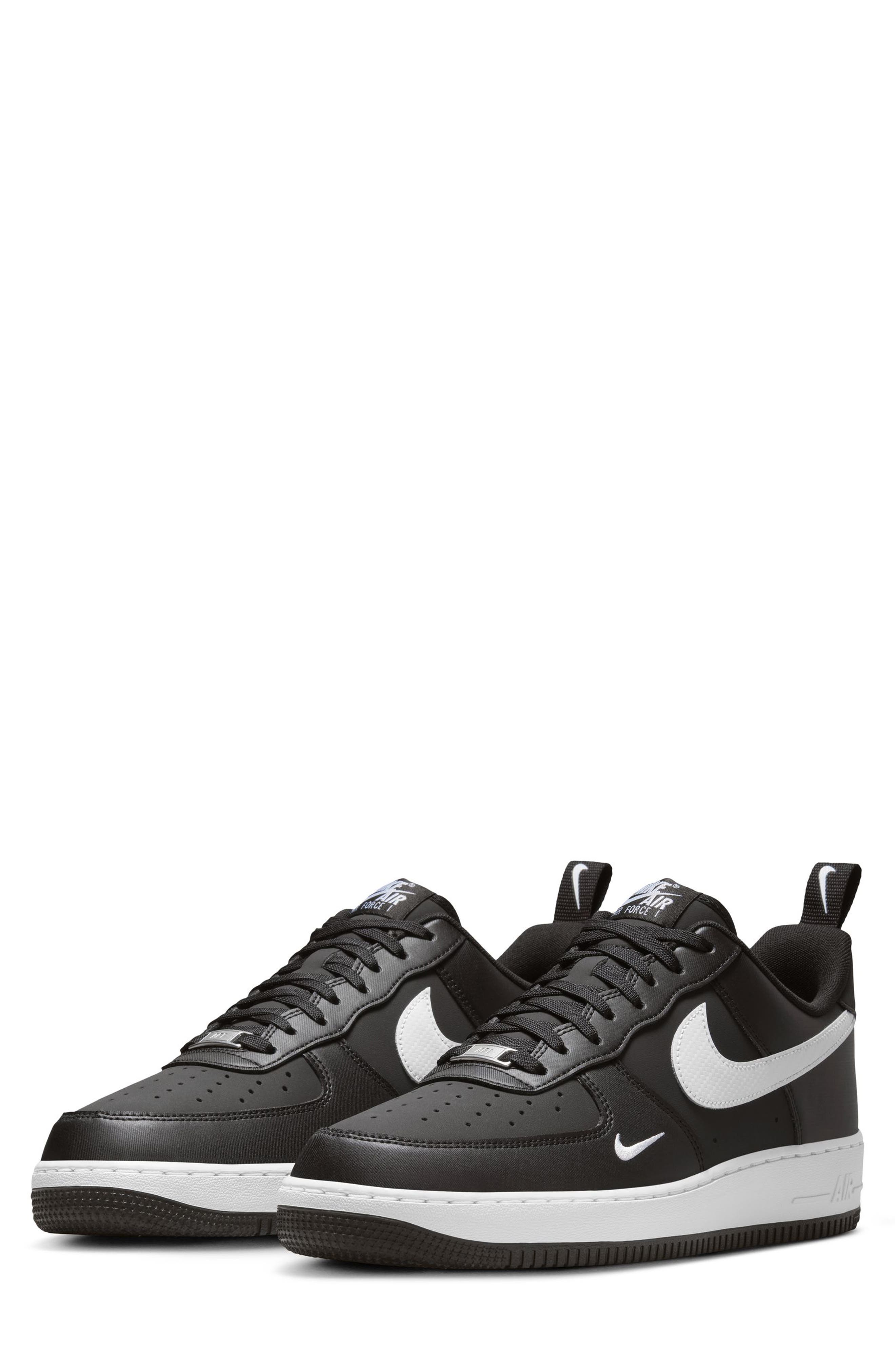 Nike Air Force 1 '07 Basketball Sneaker, Main, color, Black/ White