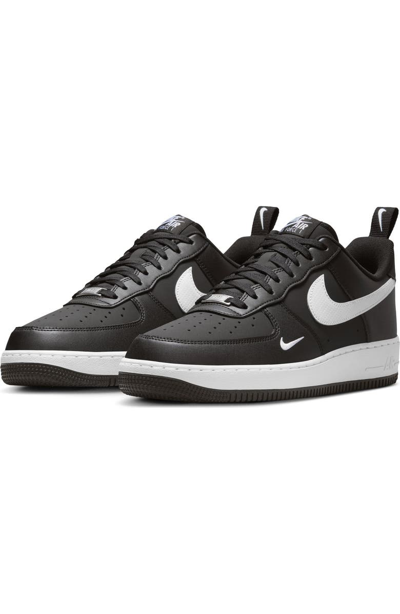Nike Air Force 1 '07 Basketball Sneaker, Main, color, Black/ White