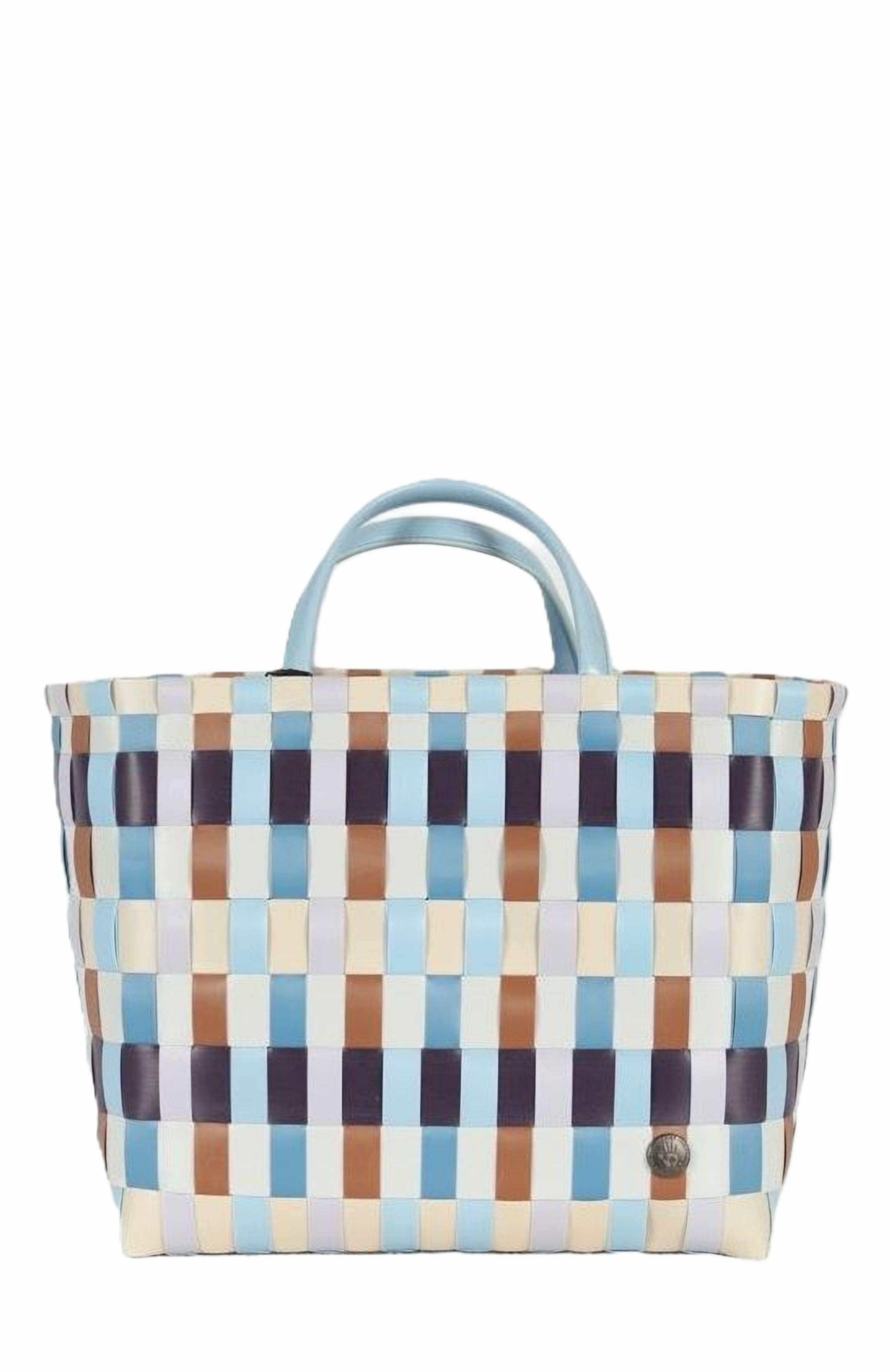 Multitone Recycled Plastic Shopper, Alternate, color, Purple Mix