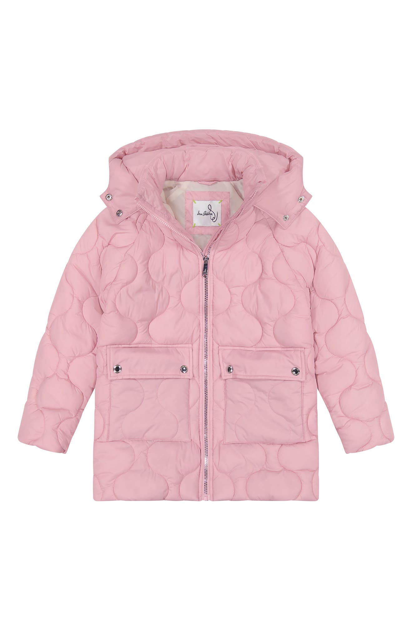 Sam Edelman Kids' Onion Quilt Stadium Jacket