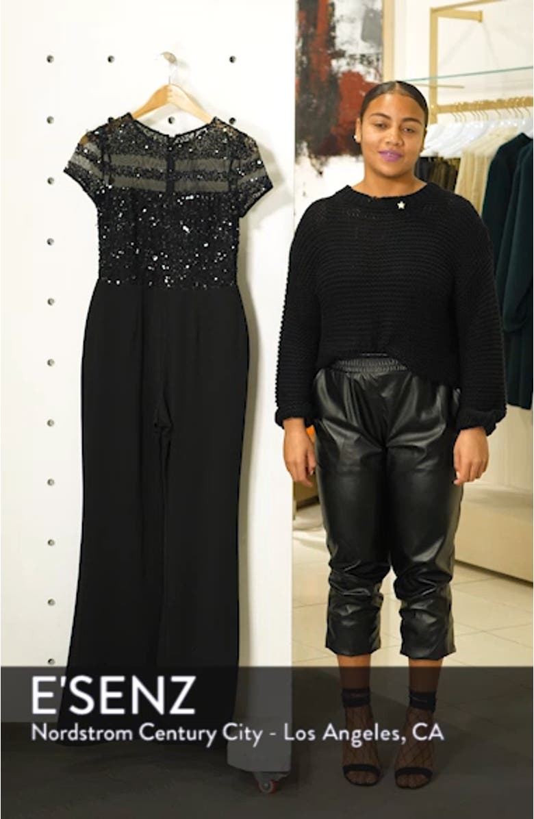 Bead Stripe Jumpsuit, sales video thumbnail