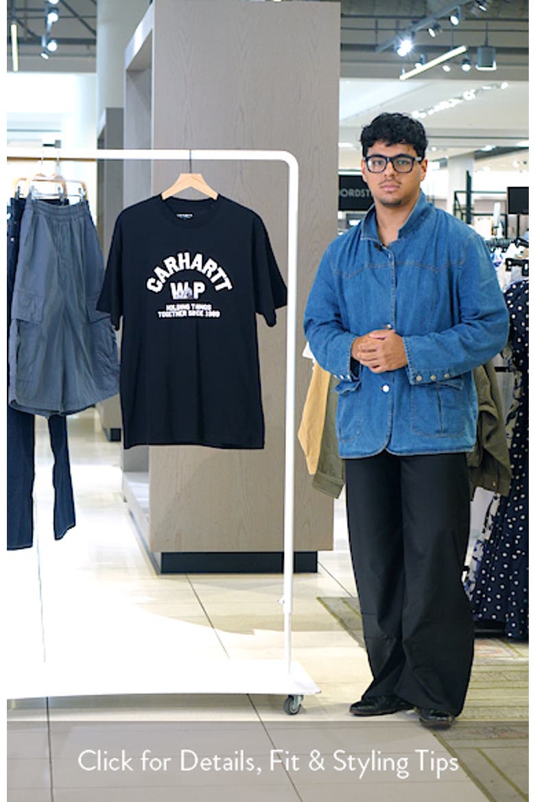 Column Organic Cotton Graphic T-Shirt video