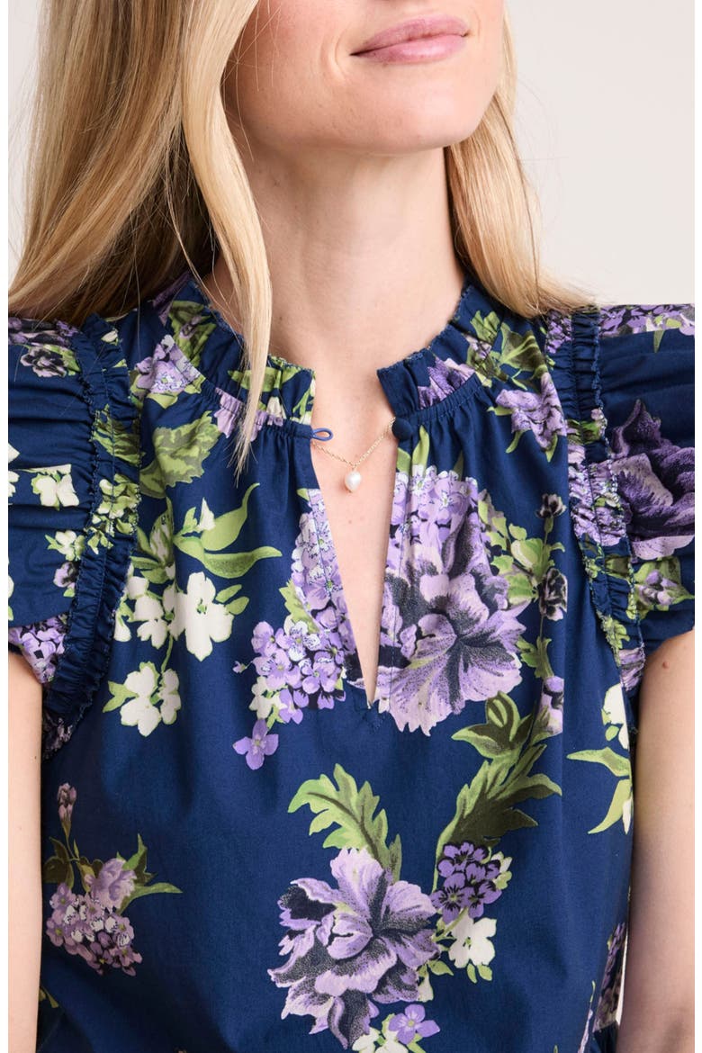 Floral Print Tiered Ruffle Minidress, Alternate, color, TABATHA FLORAL