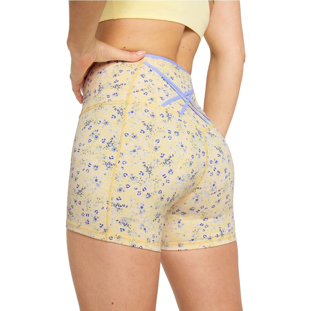 Fabletics Boost Powerhold® High-waisted Short 4" In Yellow