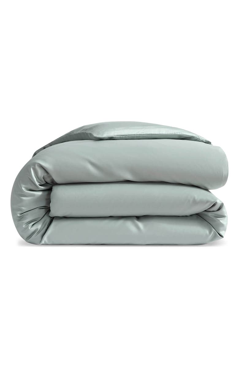Sunday Citizen Duvet Cover, Main, color, Slate Grey