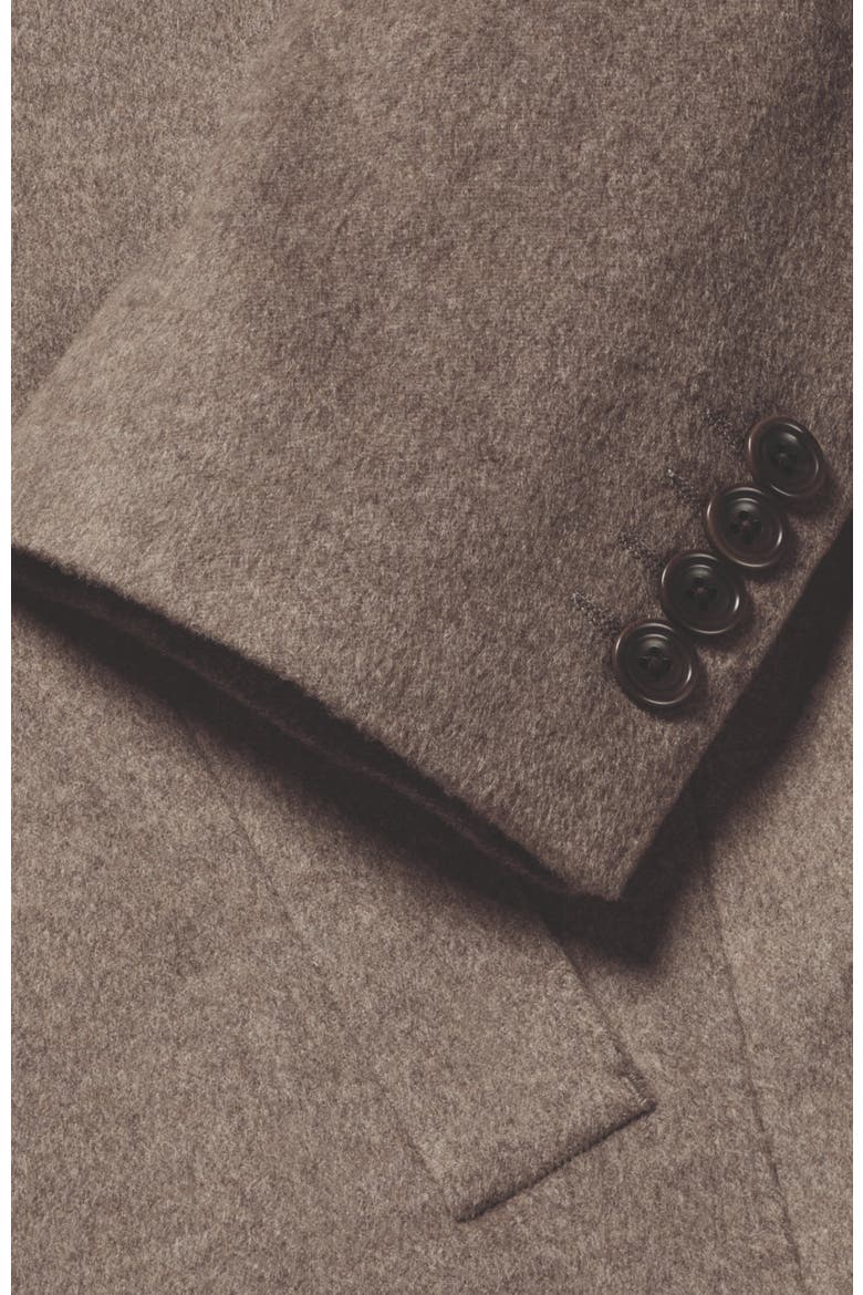 Pure Wool Overcoat, Alternate, color, Oatmeal
