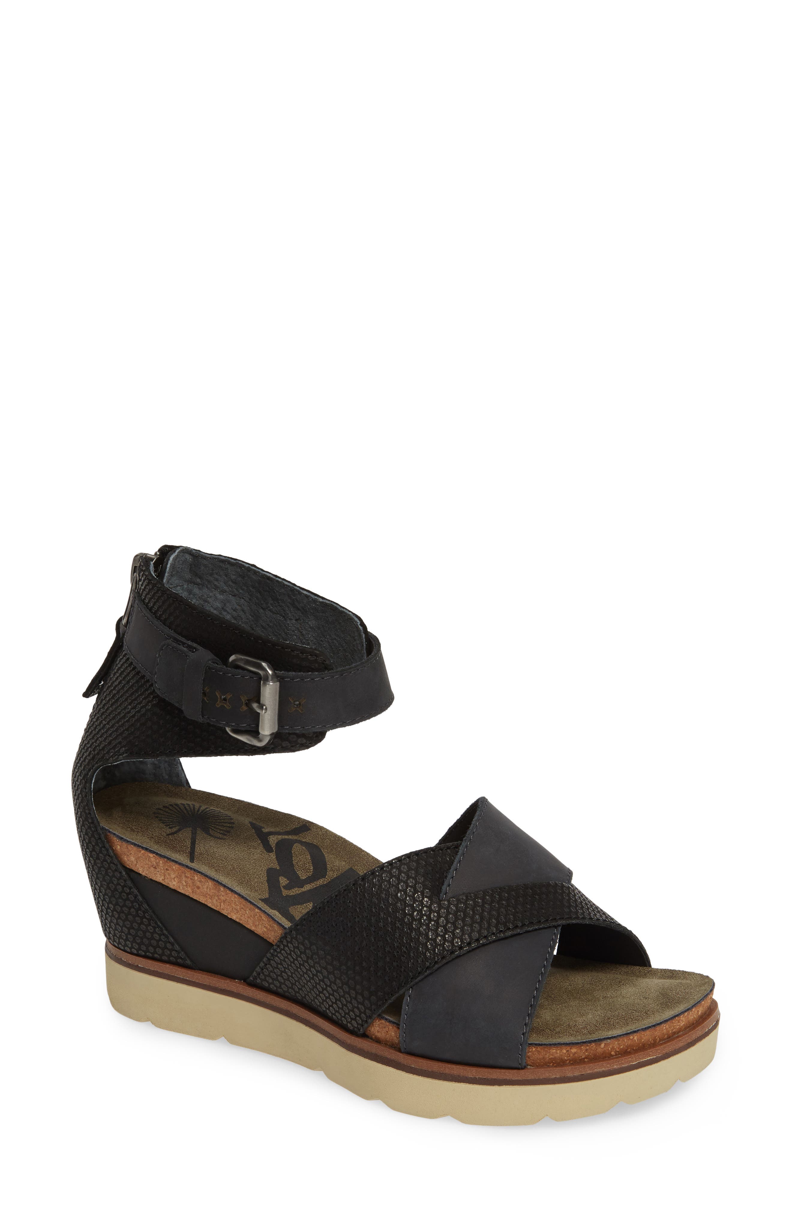 OTBT Teamwork Ankle Strap Sandal, Main, color, 