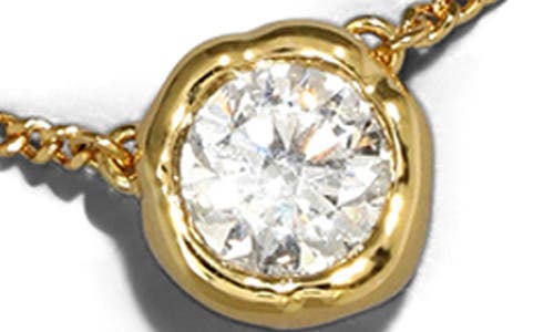 Alexis Bittar Asterales Solitaire Pendant Necklace In Gold