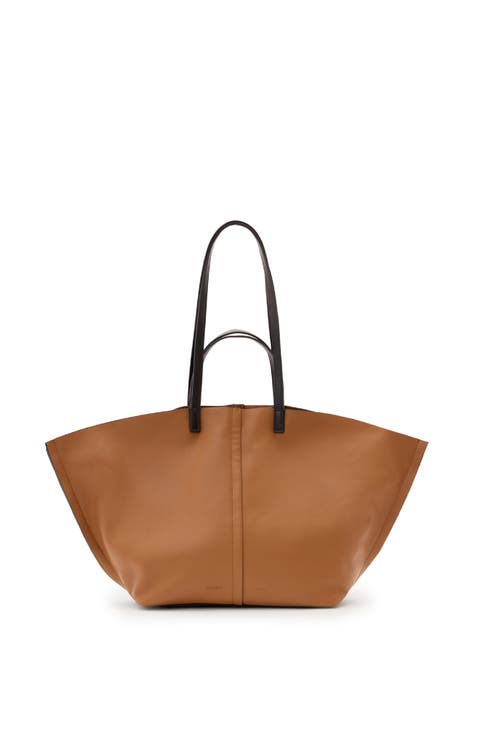 Phoenix Leather East/West Tote