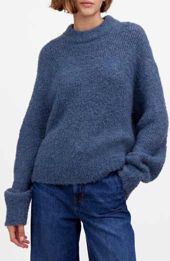 Madewell Wool & Alpaca Blend Bouclé Oversize Sweater