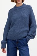 Madewell Wool & Alpaca Blend Bouclé Oversize Sweater