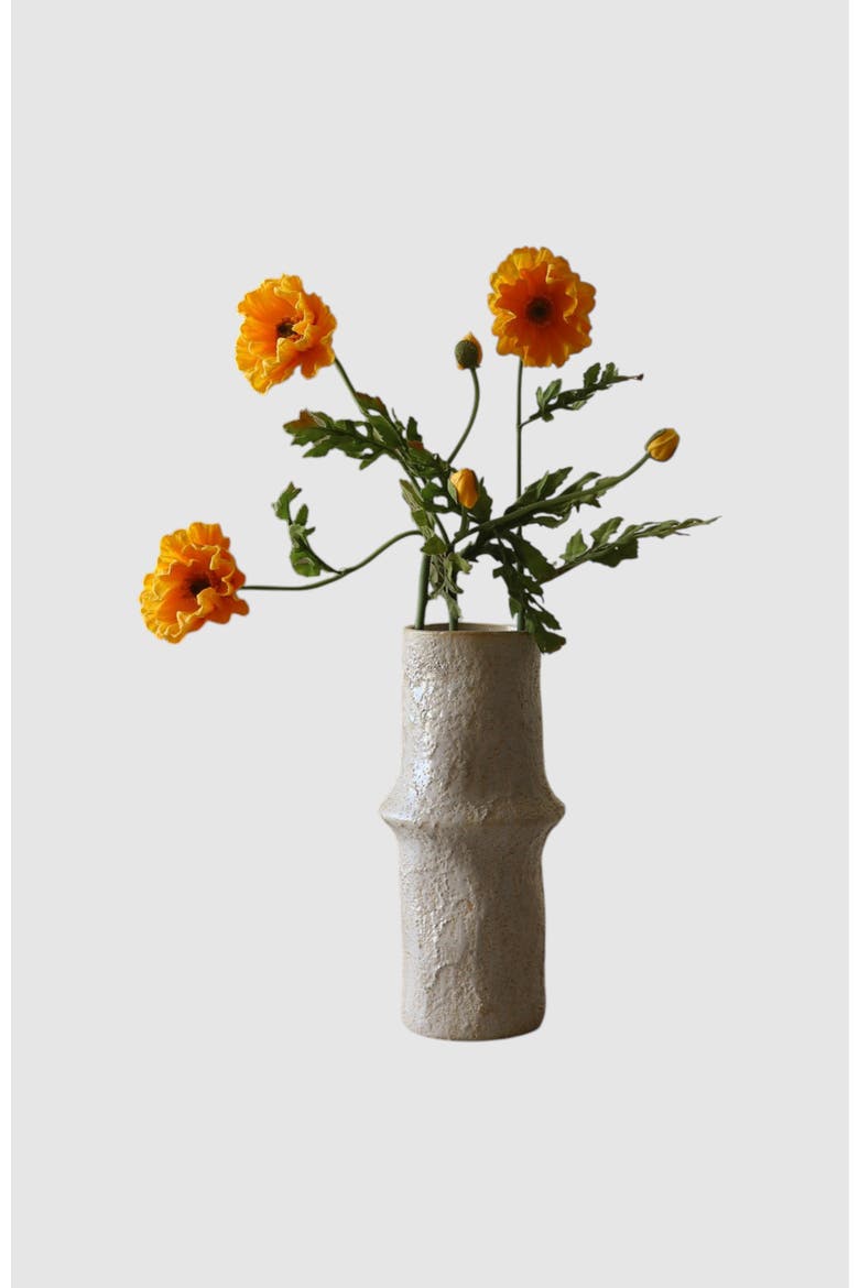 Yellow Large Poppy Flower, Alternate, color, Yellow