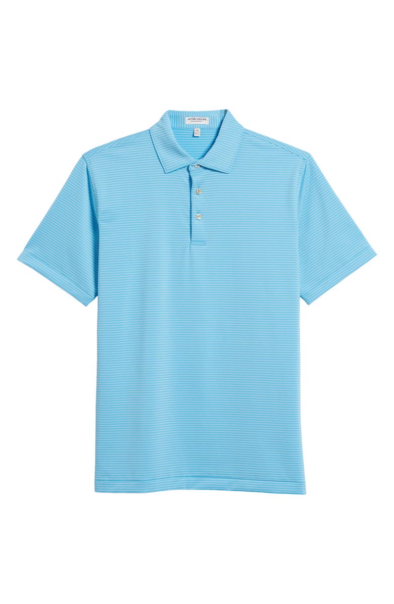 Peter Millar Hales Stripe Performance Jersey Polo, Alternate, color, 