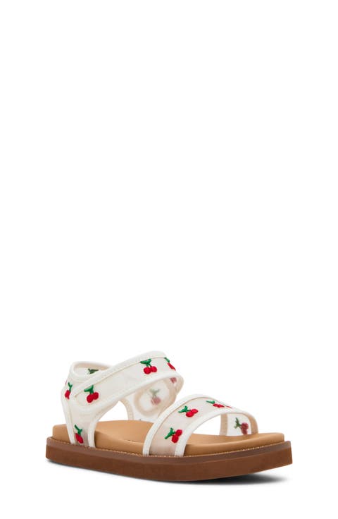 Kids' TLyla Cherry Mesh Ankle Strap Sandal (Toddler)