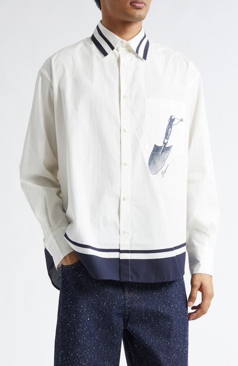 La Chemise Camargue Cotton Button-Up Shirt